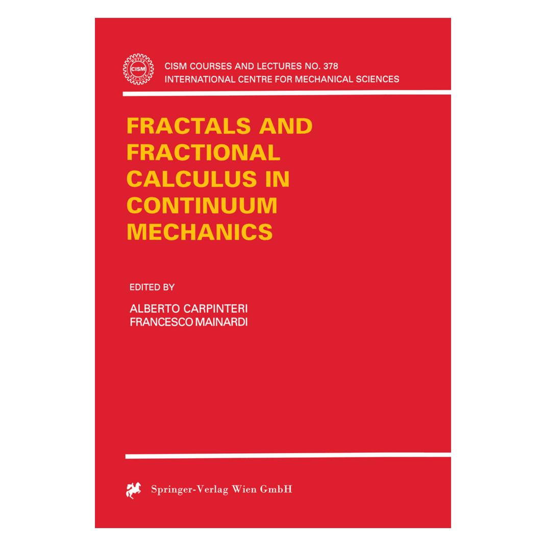 Springer Fractals and Fractional Calculus in Continuum Mechanics (Englisch, Softcover, Alberto Carpinteri, Francesco Mainardi) (55564129)