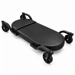 Relaxdays Rollbrett Werkstatt gepolstert 180kg Schwarz