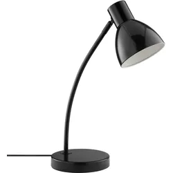 Brilliant, Tischlampe, Schreibtischleuchte E14, 43 cm, Metall, schwarz, max. 20 W, LED geeign (E14)