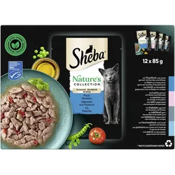Sheba Natures Collection Sauce Lover Feine Vielfalt 4x1.02 kg