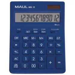 MAUL 7267034 Taschenrechner Desktop Display-Rechner Blau
