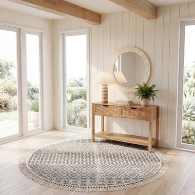 SAFAVIEH Handmade Natura Chiang Wool Fringe Rug