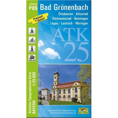 ATK25-P05 Bad Grönenbach (Amtliche Topographische Karte 1:25000), Sonstige von , Landesamt für Digitalisierung, Breitband und Vermessung, Bayern,