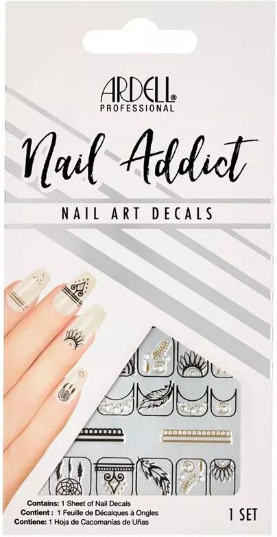 Ardell - Nail Addict Nail Art Decals - Boho Chic, Set