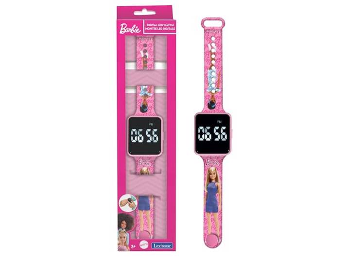 Lexibook, Barbie, Digitale horloge, 12 of 24 uur weergave, Roze, DMW060BB