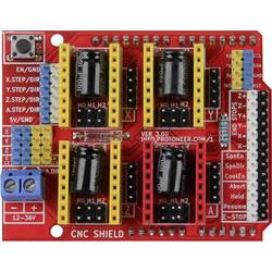 Joy-it Controllerboard CNC für Arduino Uno Motortreiber Passend für (Entwicklungskits): Arduino ARD-CNC-Kit1