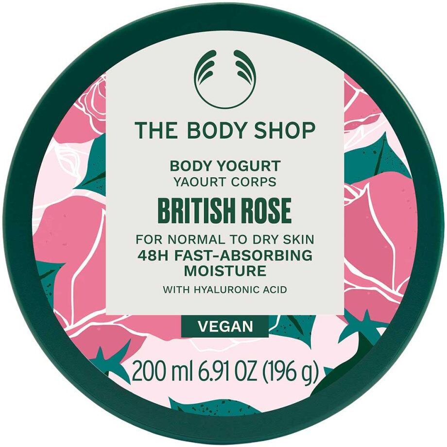 The Body Shop British Rose Body Yogurt 200ml