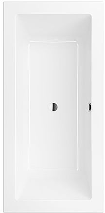 Villeroy und Boch Villeroy & Boch Legato Badewanne UBA199LEG2V01 190 x 90 cm, weiß, Duo-Badewanne, Acryl