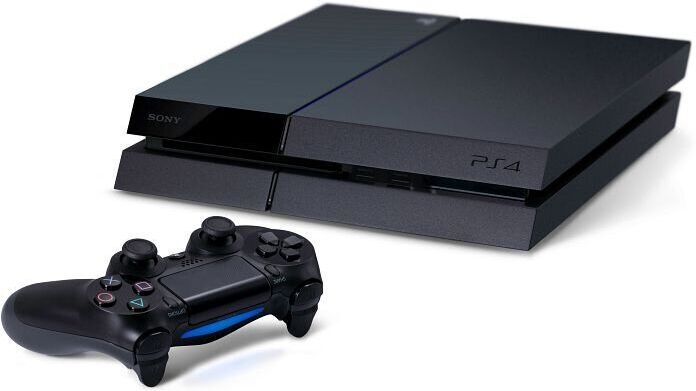Sony PlayStation 4 Fat (PS4 Fat)   inkl. Spiel   500 GB   1 Controller   Schwarz   Controller Schwarz   FIFA 21 - Refurbished