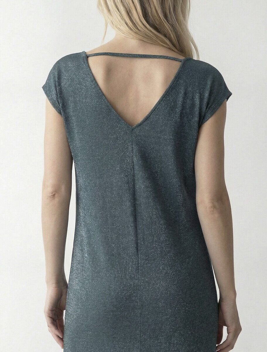 VILA Robe longue manches courtes