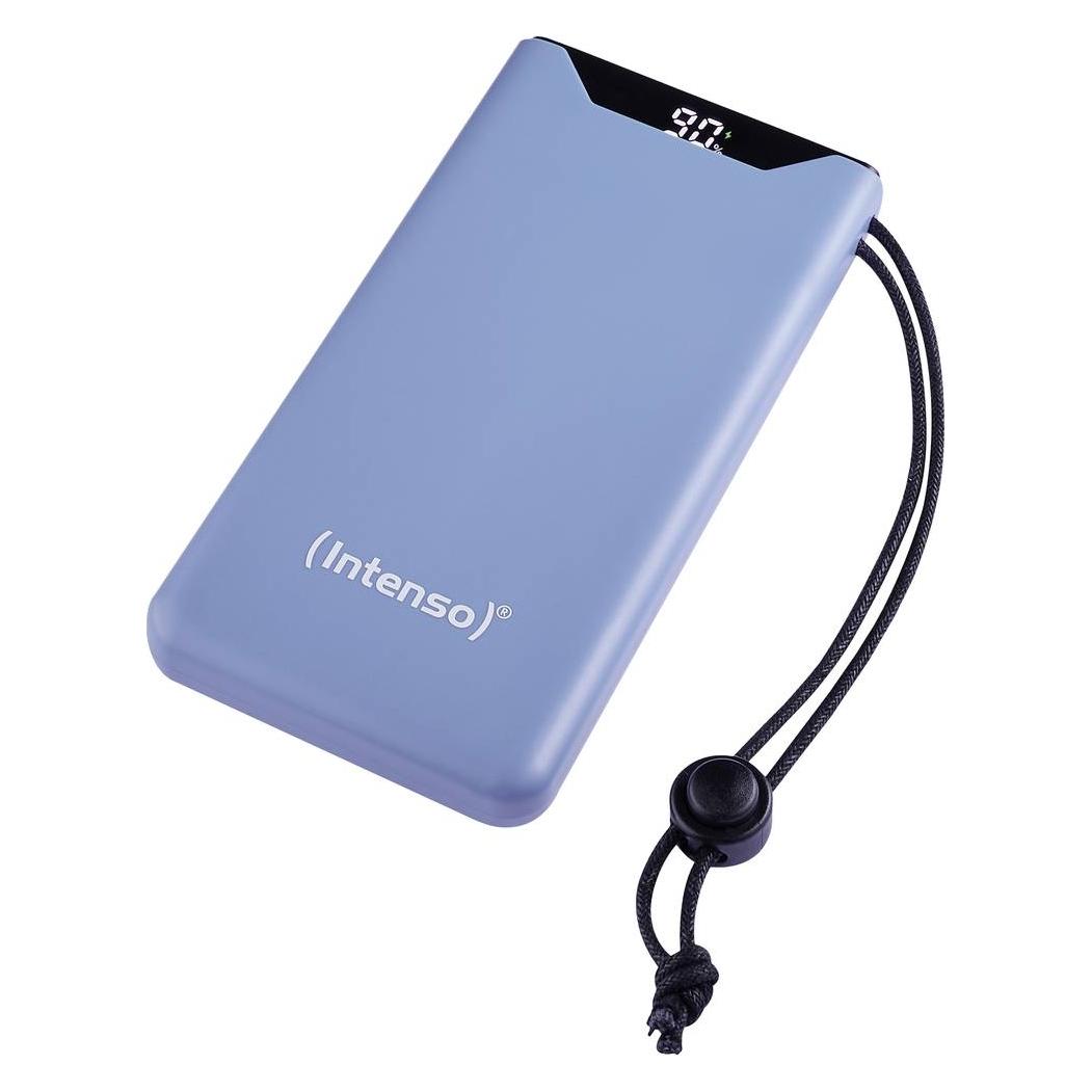 Intenso Powerbank F10000 Blue (blau, 10.000 mAh, PD 3.0, Quick Charge 3.0) (10000 mAh, 20 W, 37 Wh) (7332035)