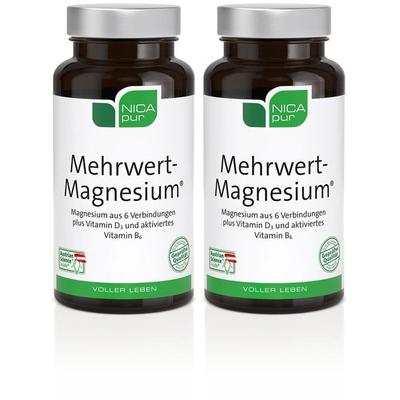 Nicapur Mehrwert-Magnesium Kapseln 2x 2x60 St