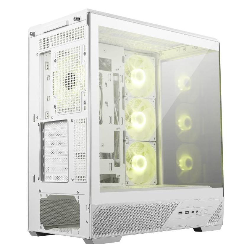 MSI GEH Midi MAG PANO 130R PZ WHITE (ATX, mATX, Mini-ITX) (306-7G32W21-HH9)