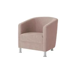 Sessel aus Flachgewebe Koblenz ¦ rosa/pink ¦ Maße (cm): B: 69 H: 75 T: 76.0
