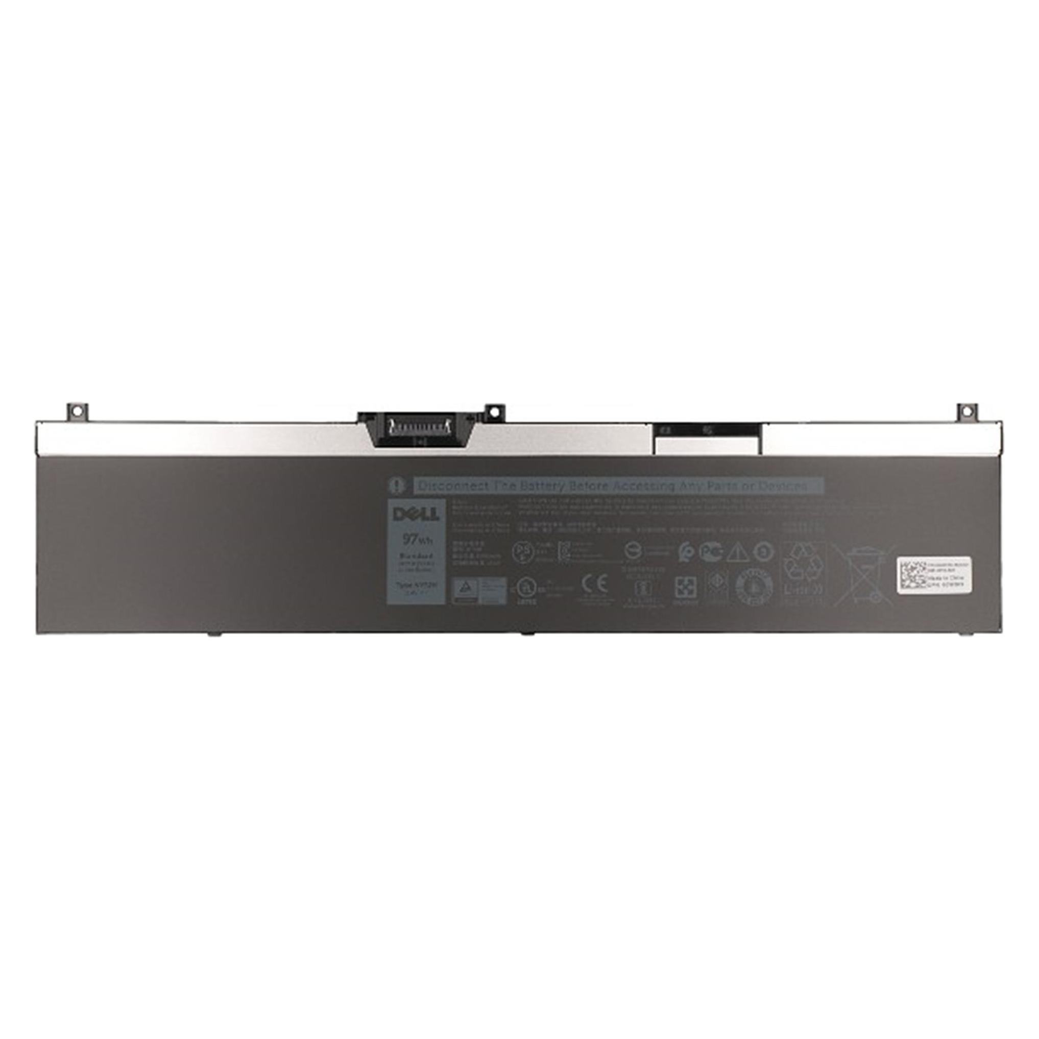 Dell Battery, 97WHR, 6 Cell (6 Zellen, 8000 mAh) (7M0T6)
