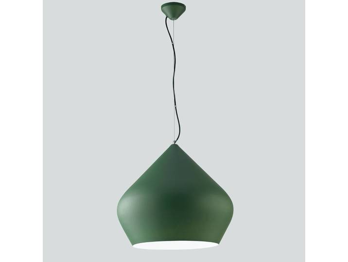 Luce Ambiente Design Hängeleuchte Tholos, dimmbar, grün, für Wohn- / Esszimmer, Metall, Modern