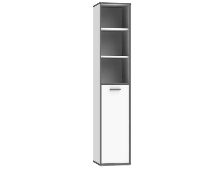 KALINA Büroregal VI, Material Dekorspanplatte, weiss / grau