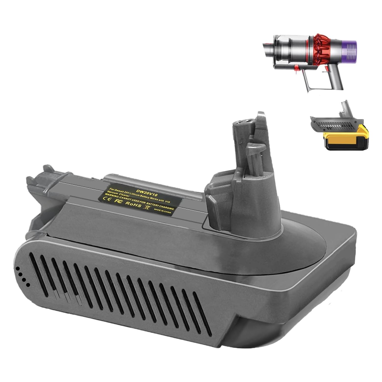 Japcell Dewalt 18V Akku-Adapter für Dyson V10 (JAPCELL)