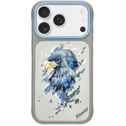 Nimmy Etui Orzeł MagSafe do iPhone 17 Pro szary (Apple iPhone 17 Pro), Smartphone Hülle, Grau