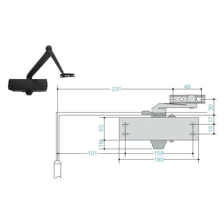 Assa Abloy Mab 5 (Zimmertür, Indoor) (43304564)