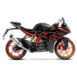 LeoVince SLIP-ON Edelstahl SBK LV ONE EVO für KTM RC 125/390