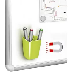cep magnetischer Stiftehalter 7,8 x 7,4 x 9,5 cm anis-grün