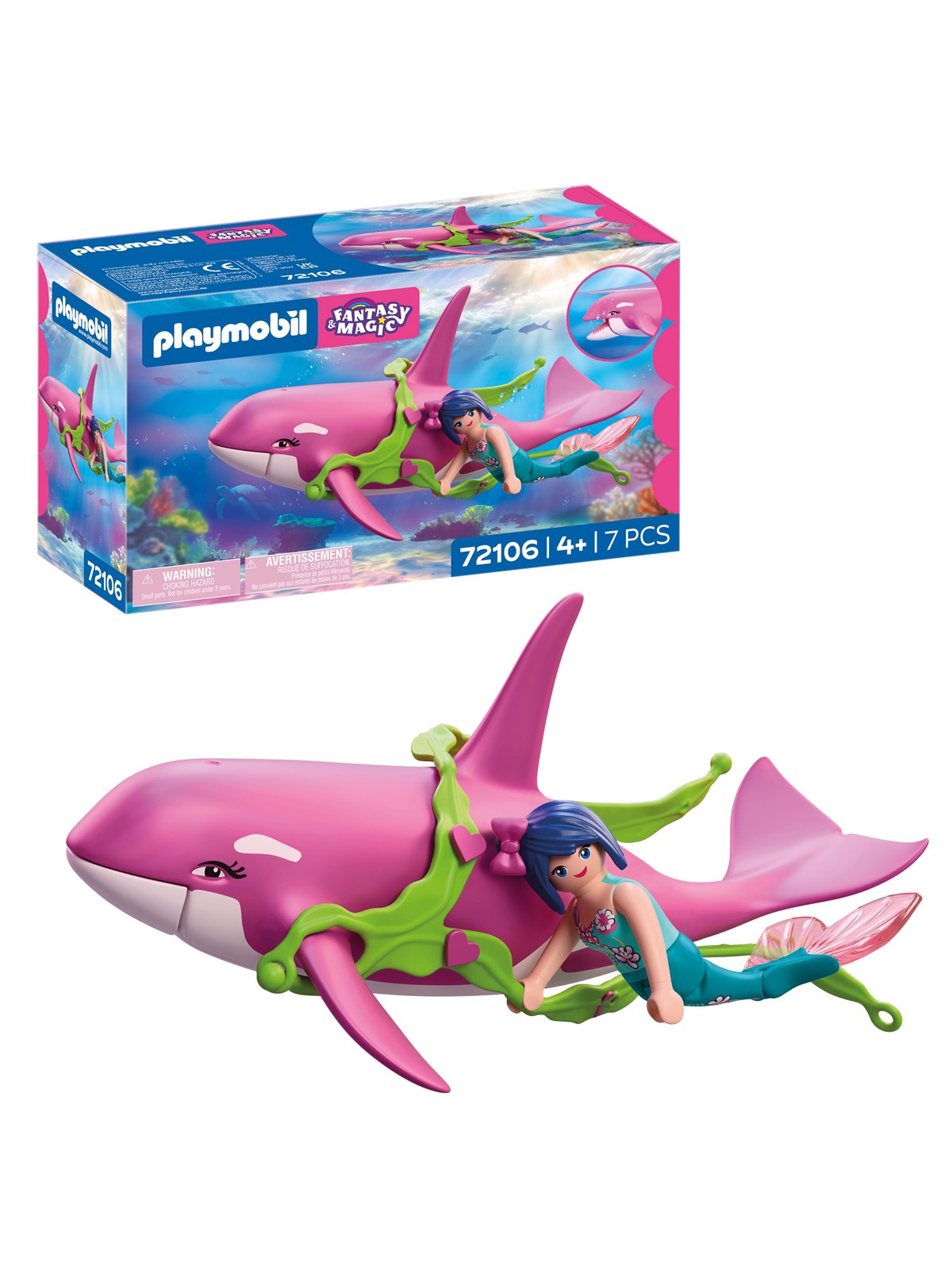 Playmobil Orca mit Meerjungfrau