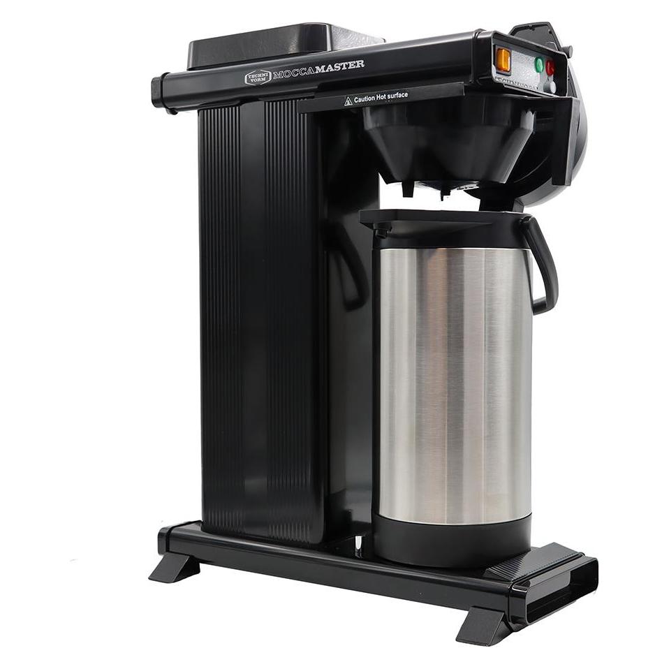 Moccamaster Kaffeemaschine Thermoking 3L Schwarz Autofill (29263)