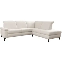 CASEDO Ecksofa Change B Stoff Beige Creme 265 x 233 cm