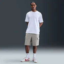 NIKE Club Basketball Cargoshorts Herren 063 - dk grey heather/lt smoke grey/white XL