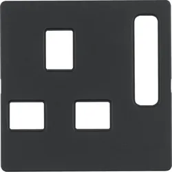 Berker 3313076086 Zentralstück British-Standard Q.x anth