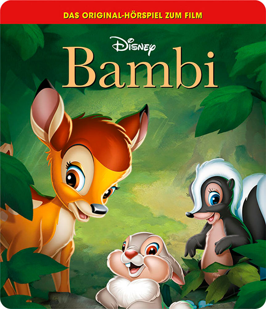 TONIES Hörspielfigur "Disney - Bambi", bunt, Hörspiele, Hörspielfigur