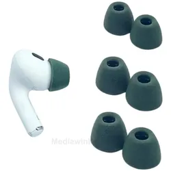 Comply Airpods ProGen1&2 Electric Green Assort (Apple AirPods Pro (1st Gen.), Apple AirPods Pro (2nd Gen.)), Kopfhörer Ersatzteile, Grün