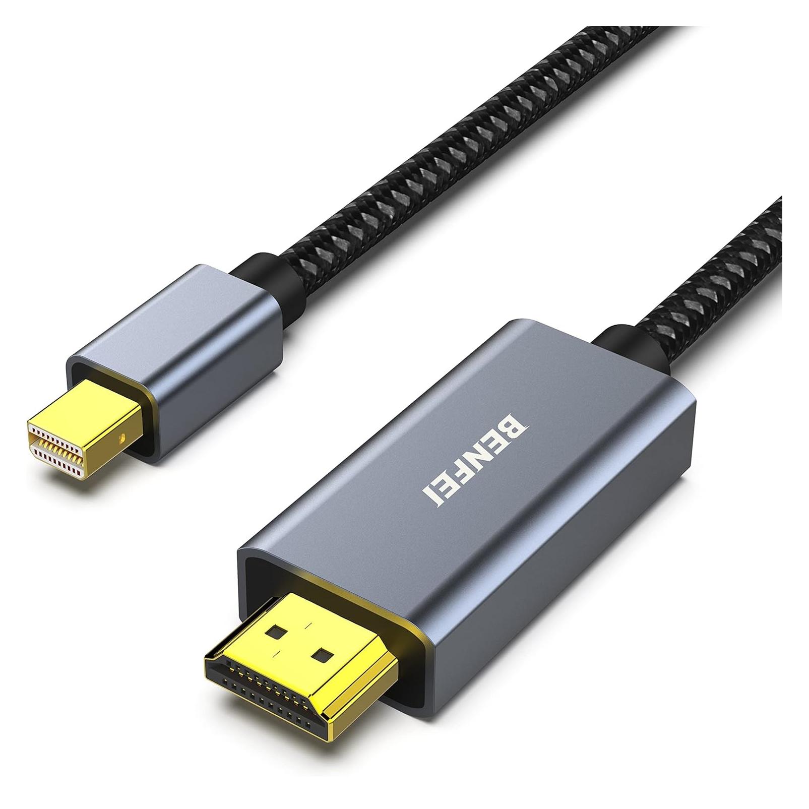 Benfei cable mini DisplayPort to HDMI 4K 30Hz 0,9 m gray (0.90 m) (70114532)
