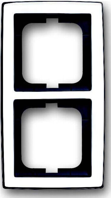 Busch-Jaeger Cadre 2-fach chrome brillant 1722-80G (2CKA001754A4327)