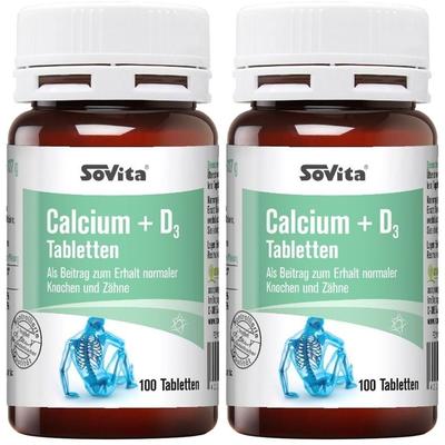 Sovita Care Calcium+D3 Tabletten 2x 2x100 St