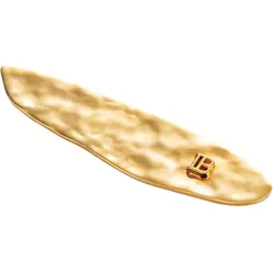 Balmain, Haarklammer + Haarclips, Printemps Leaf, Hair Clip, Gold For Women