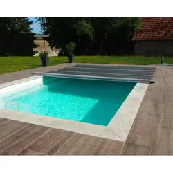 WALU POOL EVOLE Rollschutzabdeckung Sonderanfertigung per m2,anthrazitgrau