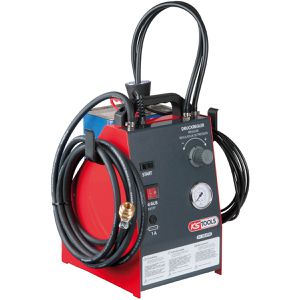 KS-Tools Bremsenentlüftungsgerät KSS 160.0700, netzbetrieben, für Bremsen- und Kupplungssystem, E20 (Ø 45mm), 5 Liter