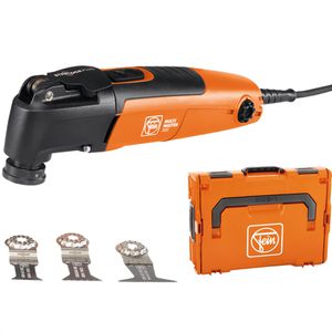 Fein Multifunktionswerkzeug MultiMaster MM 300 PLUS START, 250W, mit 3 Tauchsägeblättern und Koffer