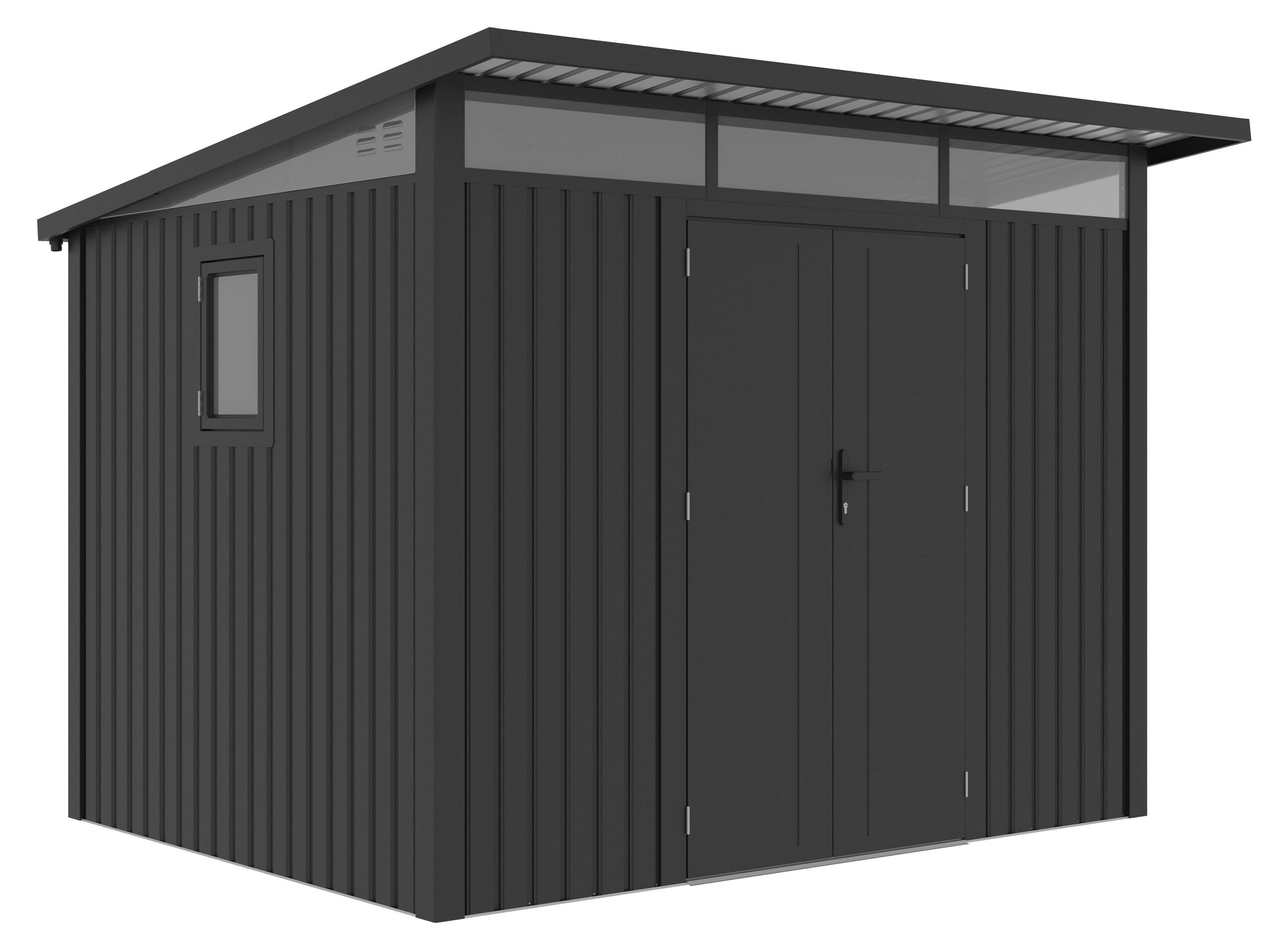 Gartenhaus G21 Madison 731 - 289 x 253 cm, schiefergrau