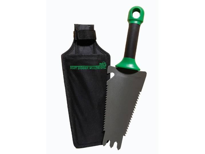 Mehrzweck-Schaufel Root Digger, Grau-Grün-Schwarz