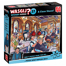 Jumbo Spiele Wasgij Mystery 27 - Um Haaresbreite - 1000 Teile 302144