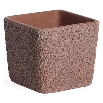 Domoletti Flower pot BTP07D, cement, red (67348347)