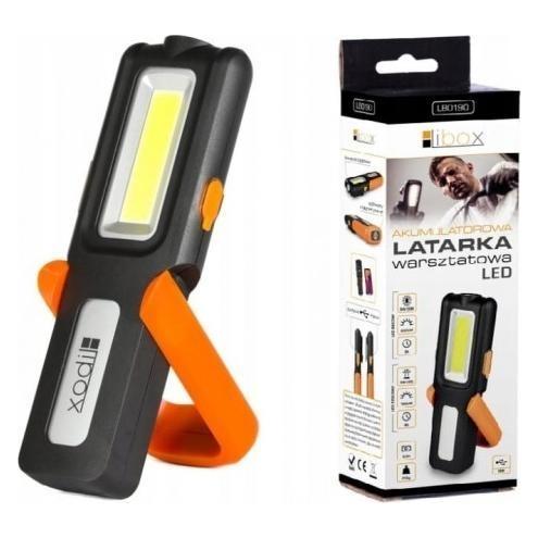 Libox Wiederaufladbare Werkstatt-LED-Taschenlampe LB0190 (350 lm) (LB0190)