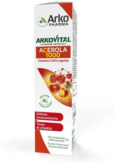 Arkovital Acerola Integratore 20 Compresse Effervescenti