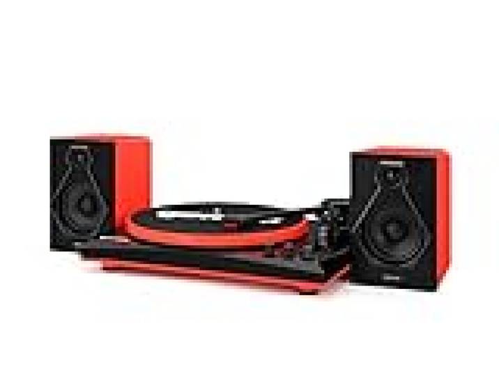 Gemini TT-900 - Red - Platine Disque avec système sonore - Bluetooth - Système Complet