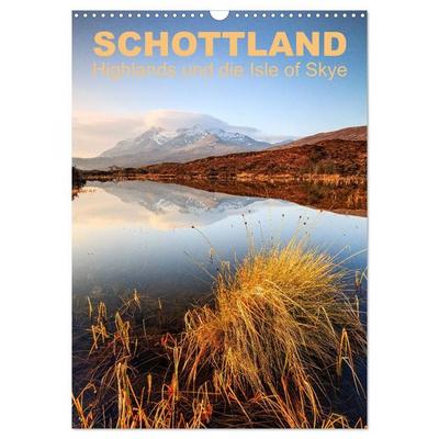 Schottland: Highlands und die Isle of Skye (Wandkalender 2027 DIN A3 hoch), CALVENDO Monatskalender
