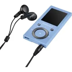 Intenso Video Scooter BT MP3-Player 64 GB – Bluetooth 5.0, 1,8" LCD Display, USB-C, microSD-Kartenleser, 18 Std. Akkulaufzeit, Musik- & Videoplayer, Blau