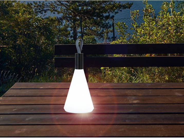 FHL easy! Outdoor Tischleuchte Prian 31,5cm